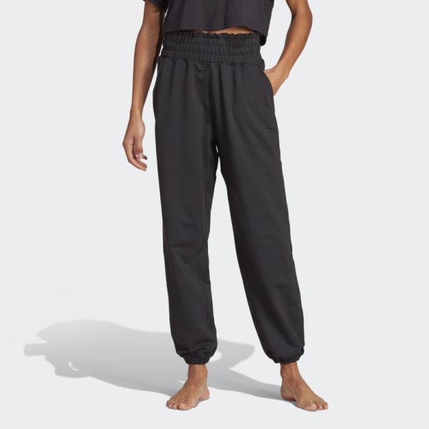 Adidas Pantalon De Yoga Noir