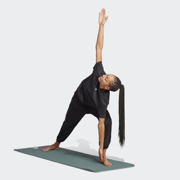 Adidas Pantalon De Yoga Noir