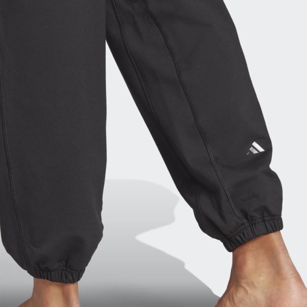 Adidas Pantalon De Yoga Noir