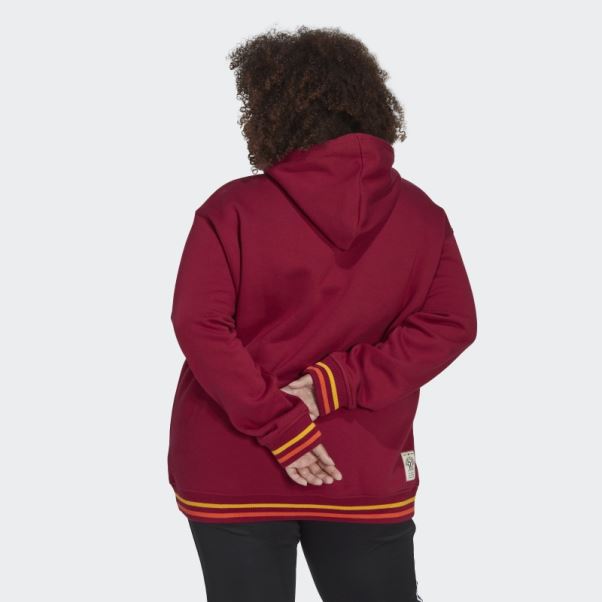 Sweat à Capuche Adidas Originals Class Of 72 Bordeaux Chaud (taille Plus)