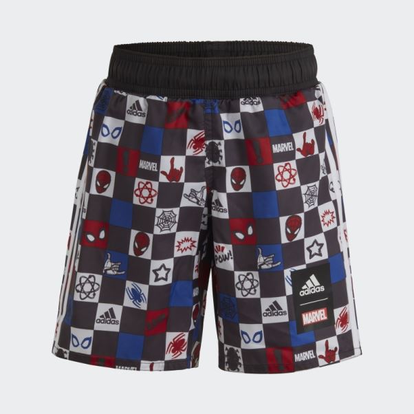 Short De Bain Adidas X Marvel's Spider-man Blanc Mode