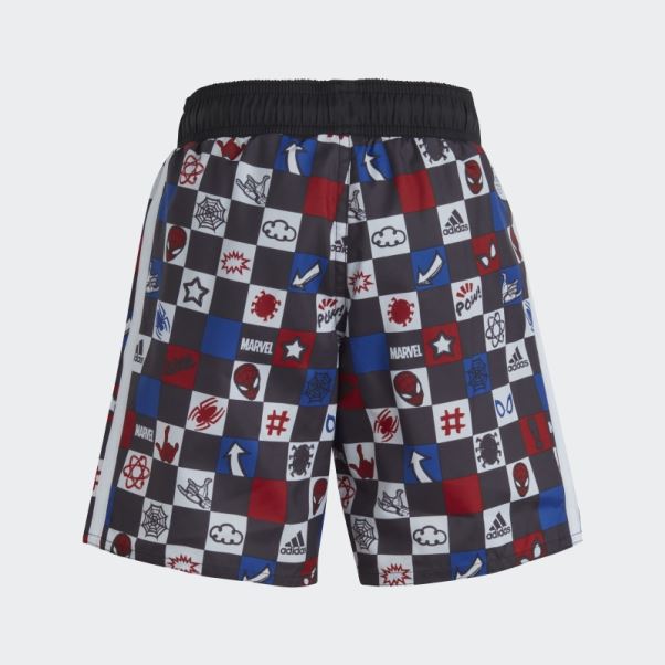 Short De Bain Adidas X Marvel's Spider-man Blanc Mode