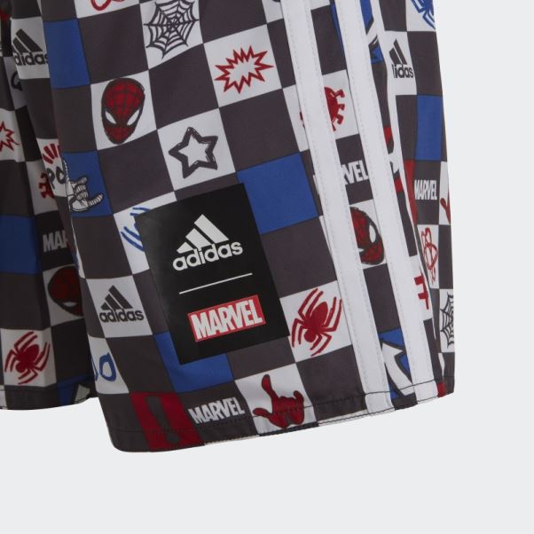 Short De Bain Adidas X Marvel's Spider-man Blanc Mode