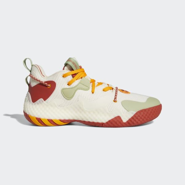 Durcir Vol. 6 Chaussures De Basket Blanches Adidas