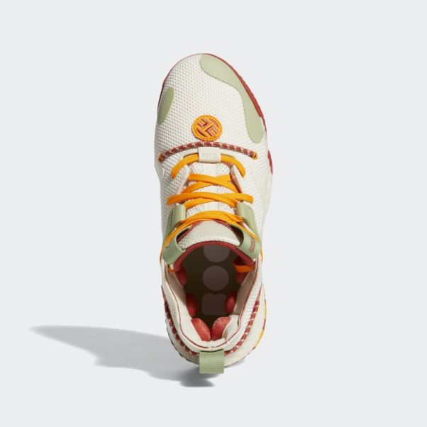 Durcir Vol. 6 Chaussures De Basket Blanches Adidas