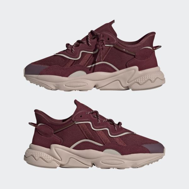Chaussure Adidas Ozweego Rouge