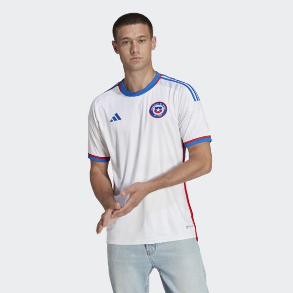 Maillot Extérieur Chili 22 Adidas Blanc