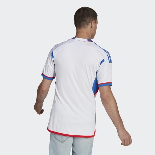 Maillot Extérieur Chili 22 Adidas Blanc