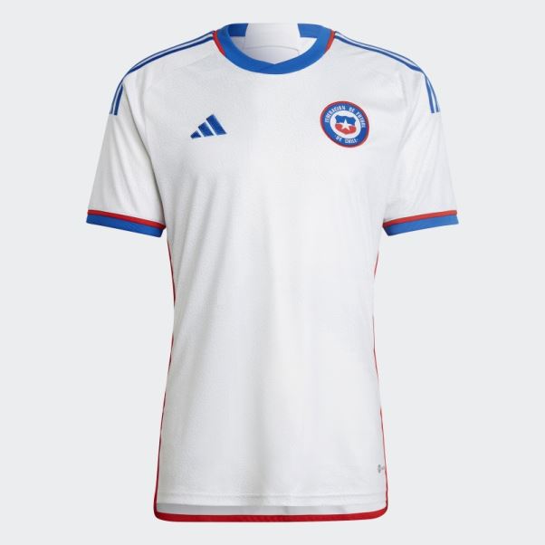 Maillot Extérieur Chili 22 Adidas Blanc