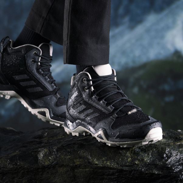 Terrex Ax3 Mid Gore-tex Chaussures De Randonnée Adidas Noir