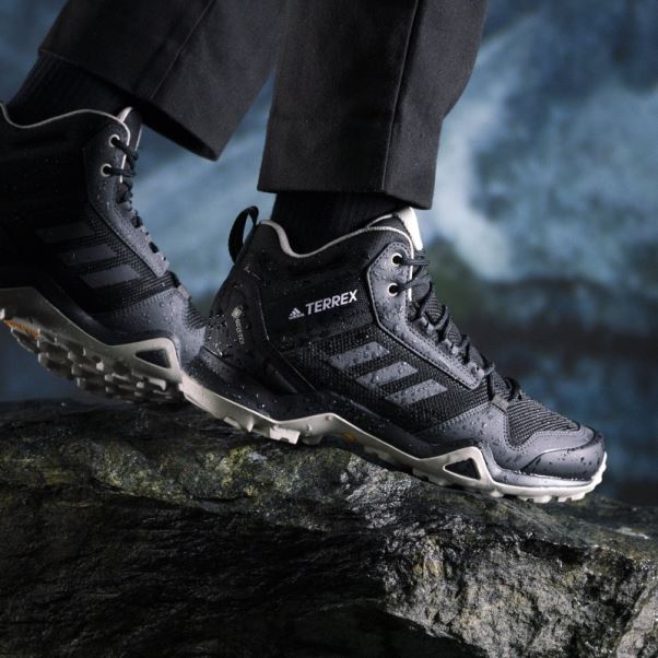 Terrex Ax3 Mid Gore-tex Chaussures De Randonnée Adidas Noir