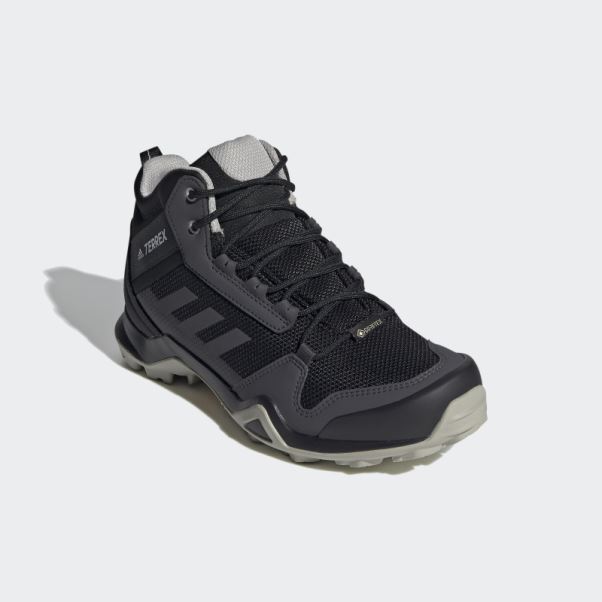 Terrex Ax3 Mid Gore-tex Chaussures De Randonnée Adidas Noir
