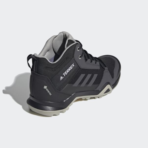 Terrex Ax3 Mid Gore-tex Chaussures De Randonnée Adidas Noir