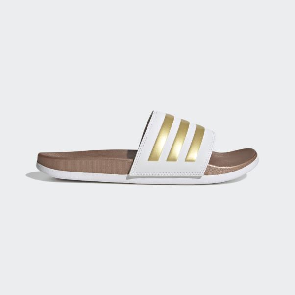 Adidas Adilette Comfort Slides Or Mat