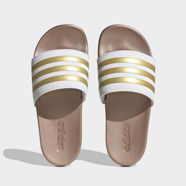 Adidas Adilette Comfort Slides Or Mat