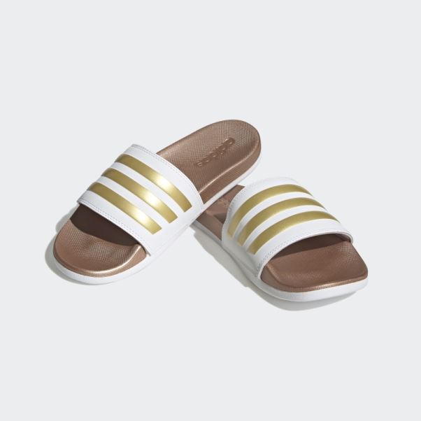 Adidas Adilette Comfort Slides Or Mat
