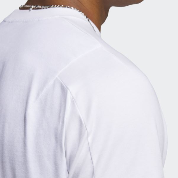 T-shirt De Voyage Adidas Manchester United Blanc
