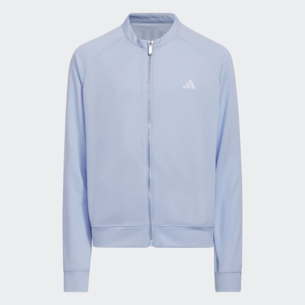Veste Polyvalente Zippée Bleu Aube Adidas