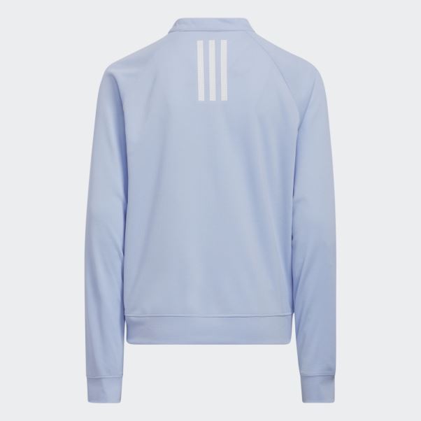 Veste Polyvalente Zippée Bleu Aube Adidas