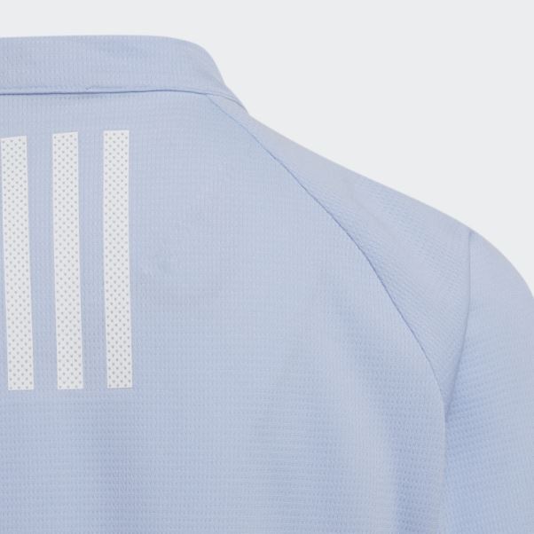Veste Polyvalente Zippée Bleu Aube Adidas