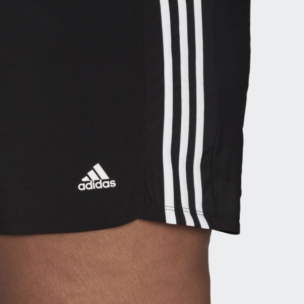 Short Tissé à 3 Bandes Pacer (grande Taille) Adidas Noir