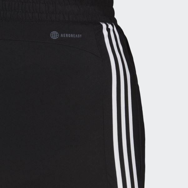 Short Tissé à 3 Bandes Pacer (grande Taille) Adidas Noir