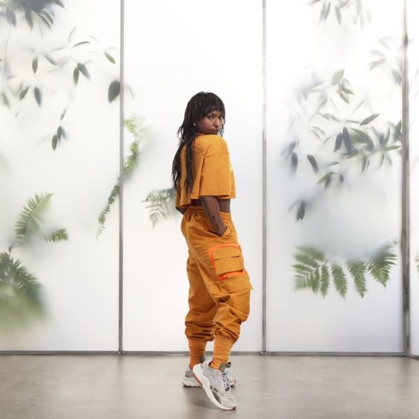 Pantalon Cargo En Toile Orange Focus (tous Genres) Adidas