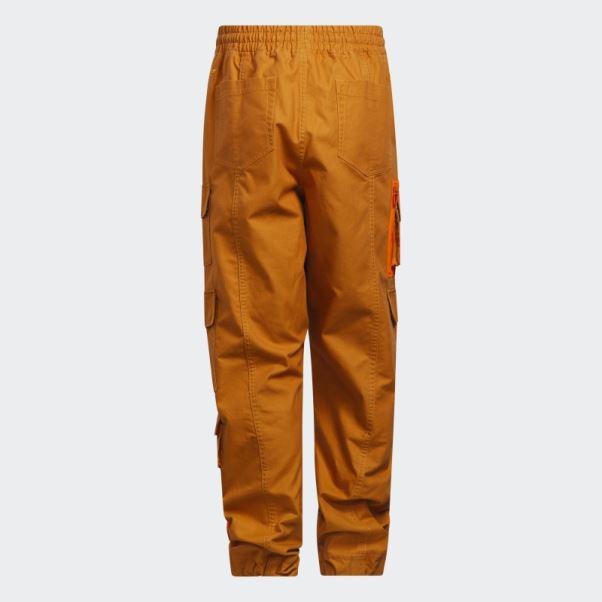 Adidas Pantalon De Jogging Cargo En Toile (tous Genres) Focus Orange