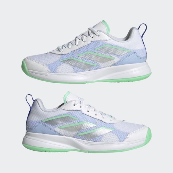 Adidas Avaflash Low Chaussures De Tennis Blanc