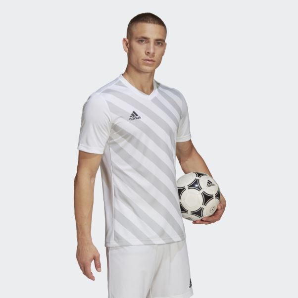 Maillot Graphique Adidas Entrada 22 Blanc