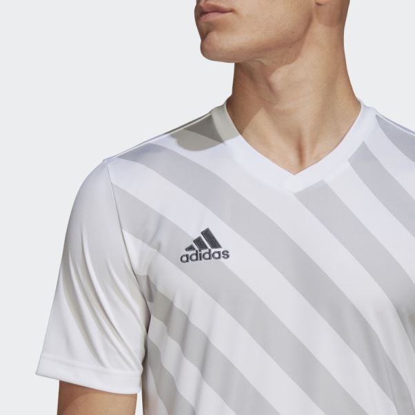 Maillot Graphique Adidas Entrada 22 Blanc