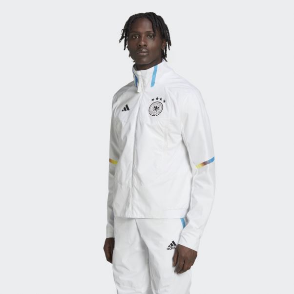 Adidas Veste Blanche Allemagne Match Day Anthem