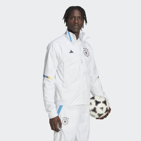 Adidas Veste Blanche Allemagne Match Day Anthem