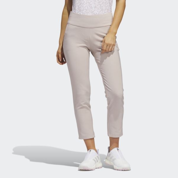 Pantalon Taupe à Enfiler à La Cheville Adidas