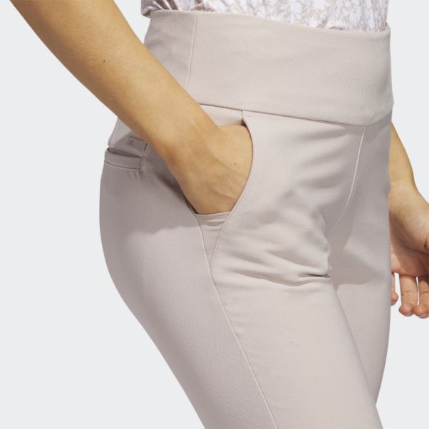 Adidas Pantalon Taupe à Enfiler à La Cheville