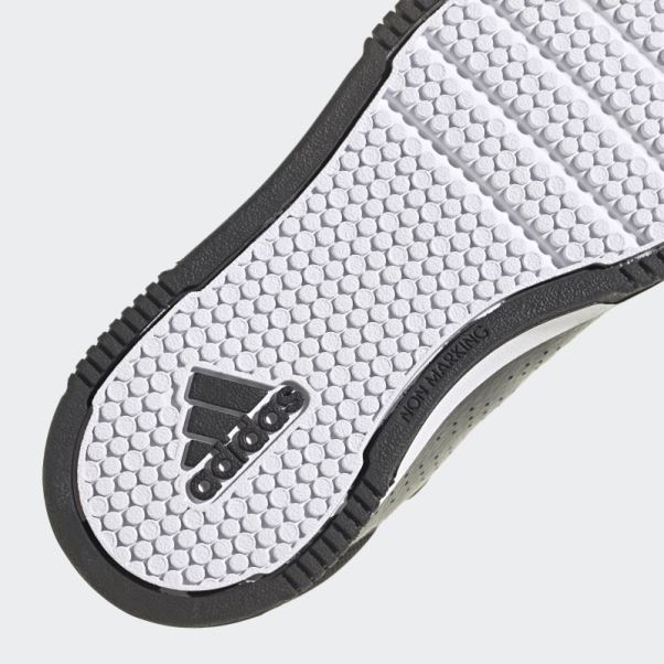 Adidas Tensaur Chaussures Noires à Crochets Et Boucles