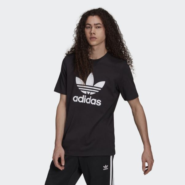 Adidas Adicolor Classics T-shirt Trèfle Blanc