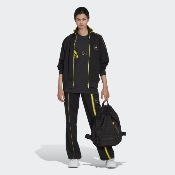 T-shirt Logo Adidas By Stella Mccartney Noir