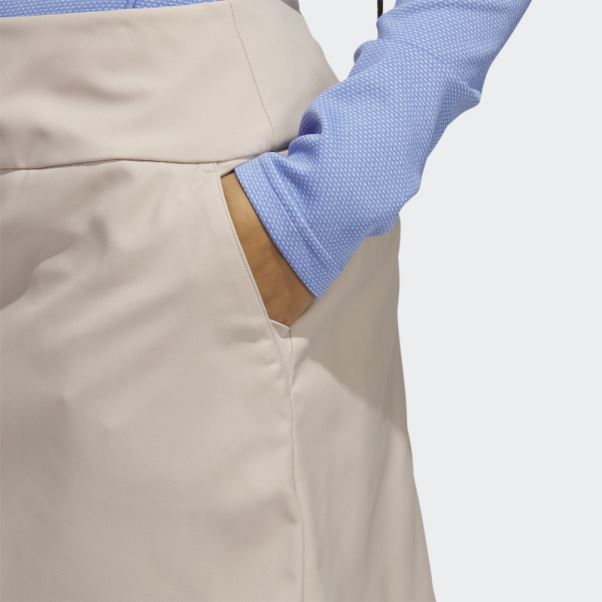 Jupe-short Uni Ultimate365 Taupe Adidas