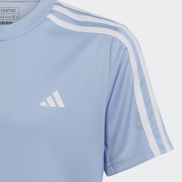 T-shirt Coupe Classique à 3 Bandes Aeroready Train Essentials Bleu Adidas