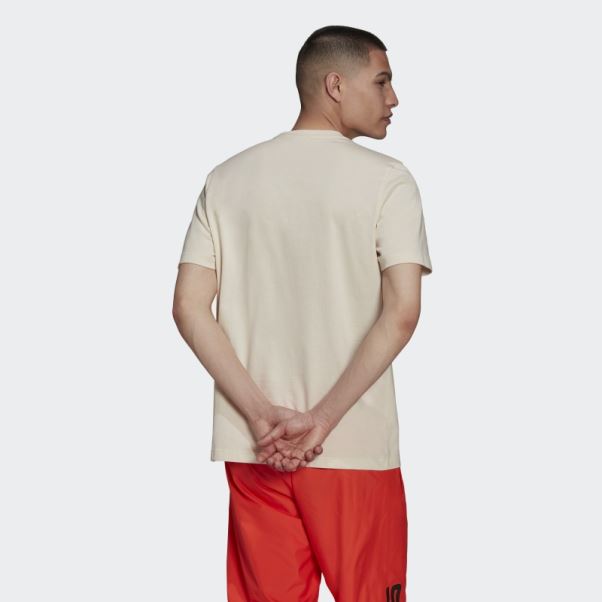 Adicolor Essentials Trefoil Tee Adidas Blanc