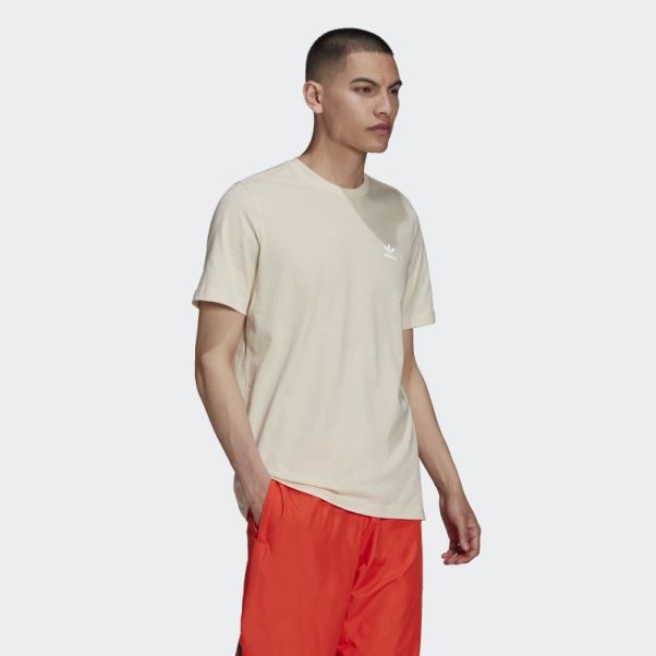 Adicolor Essentials Trefoil Tee Adidas Blanc