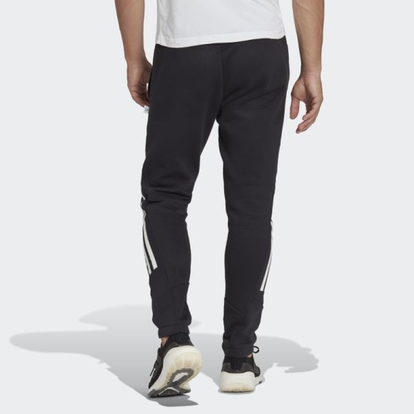 Pantalon Adidas Future Icon 3-stripes Polaire Noir