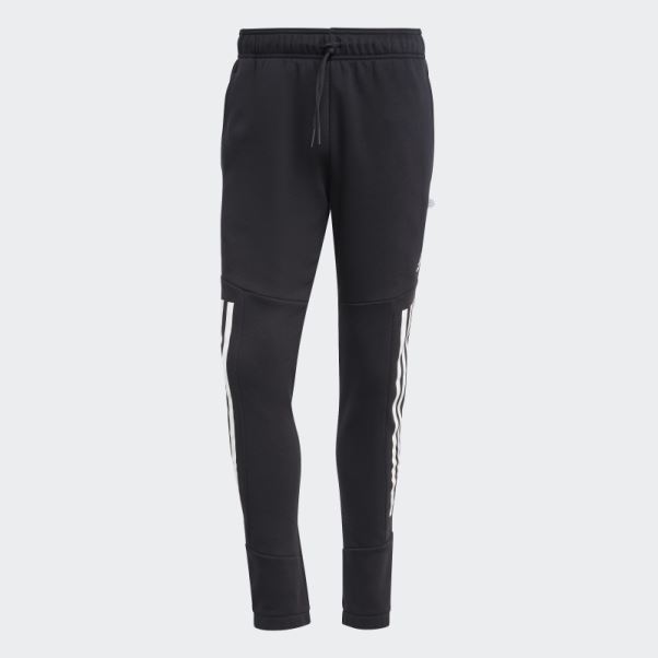 Pantalon Adidas Future Icon 3-stripes Polaire Noir