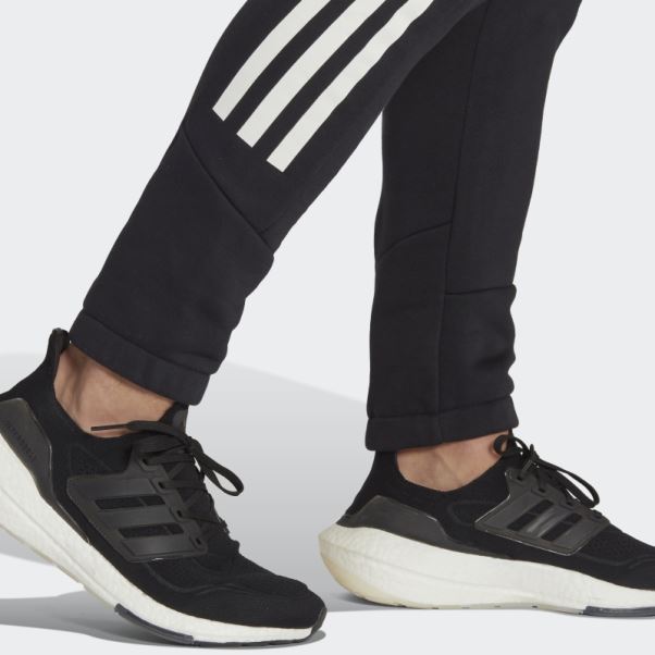 Pantalon Adidas Future Icon 3-stripes Polaire Noir
