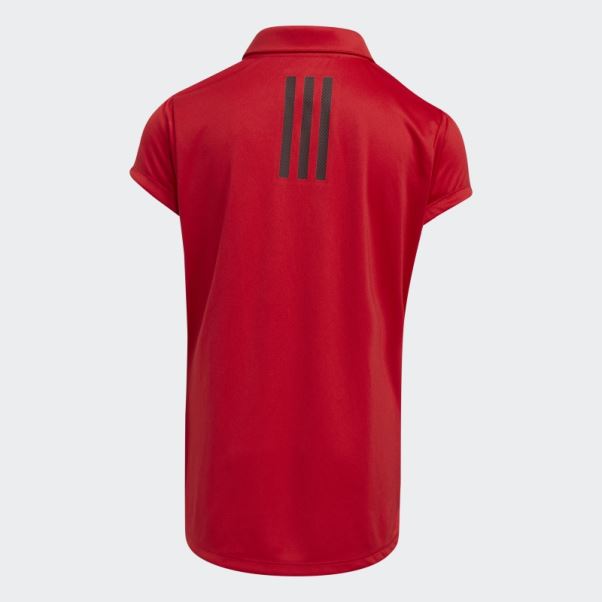 Polo Performance Primegreen Rouge Adidas