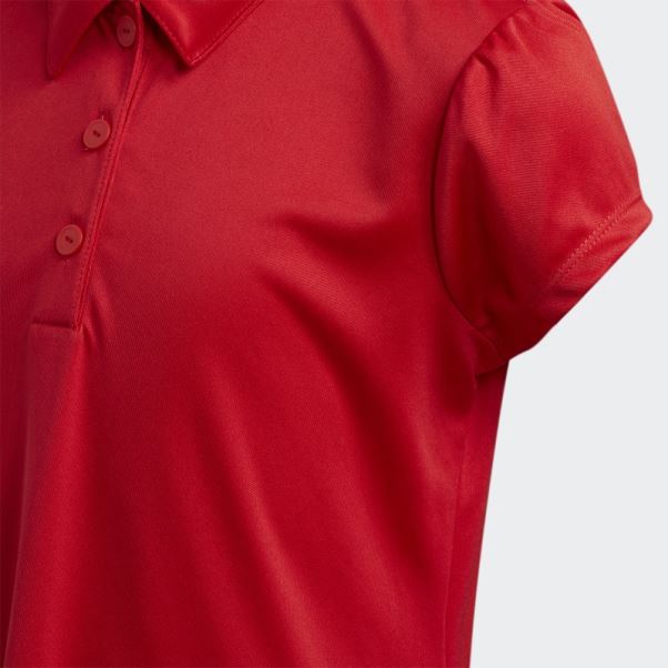 Polo Performance Primegreen Rouge Adidas