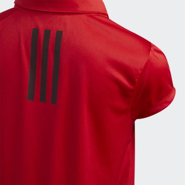 Polo Performance Primegreen Rouge Adidas