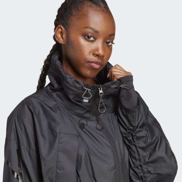Parka Longue Légère Adidas By Stella Mccartney Truecasuals Noir Fashion
