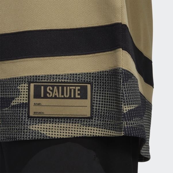 Adidas Orbit Green Canucks Camo Jersey